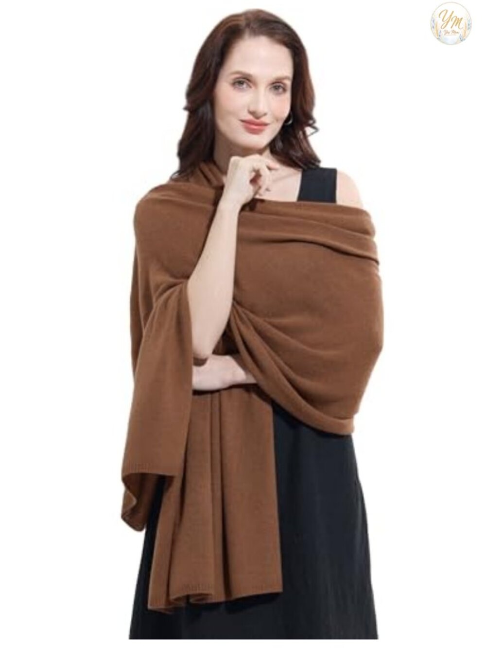 Luxury Cashmere Wool Blend Wrap Shawl Pashmina Oversized Travel Stole
